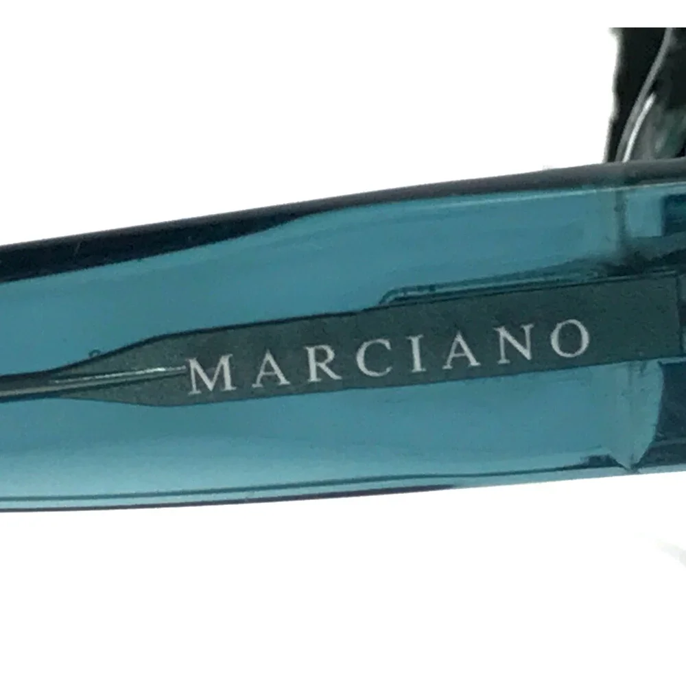 Marciano Eyeglasses Frames GM0329 089 Turquoise Butterfly Half Rim 50-17-140